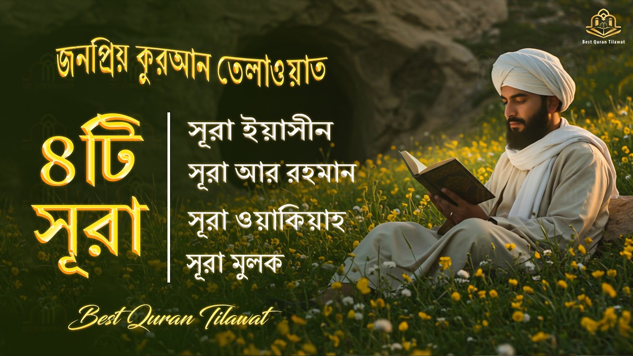 Popular recitation of Surah Rahman, Surah Yasin, Surah al Waqiah, Surah Al Mulk | Alaa Aqel