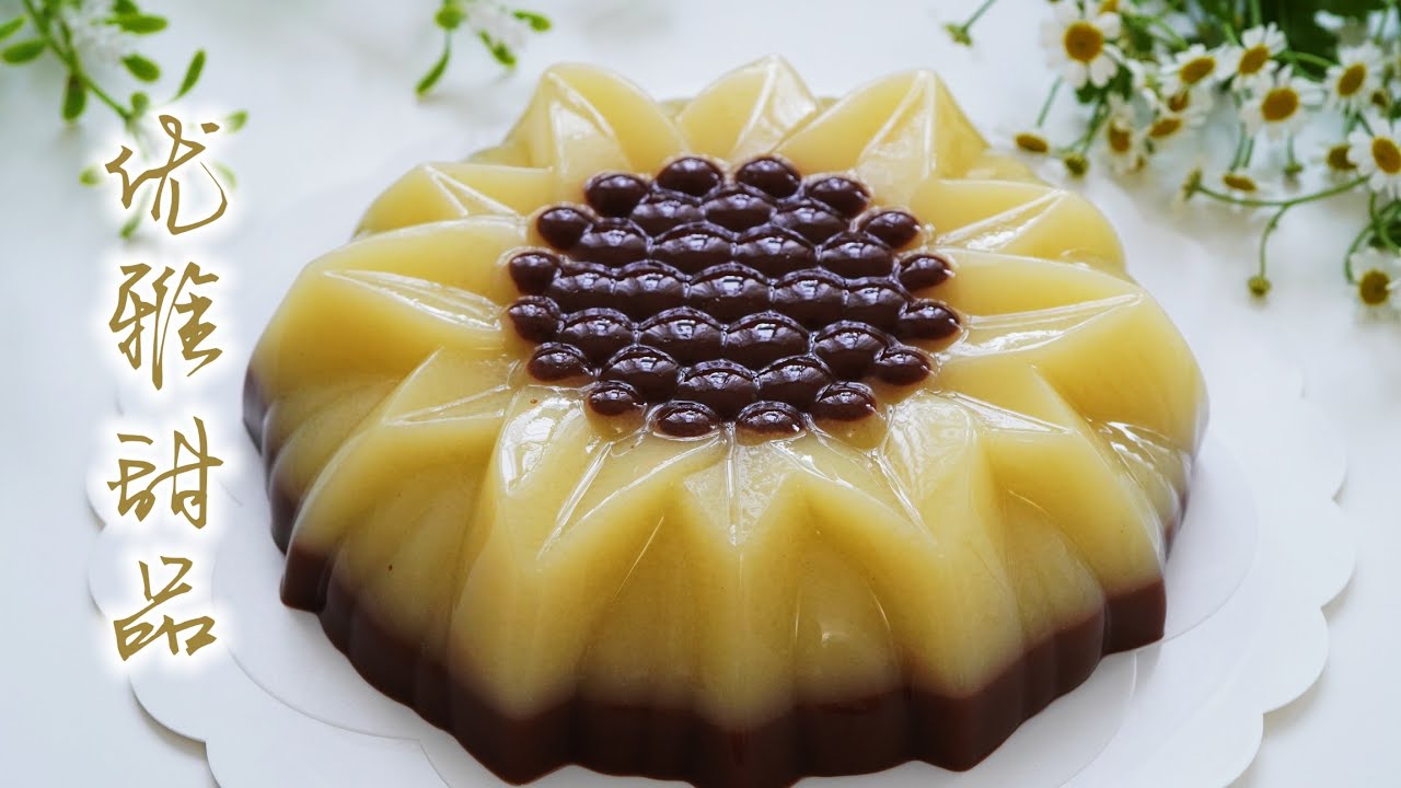 Желейный торт с подсолнухами ❤ (Sunflower Jelly Cake)