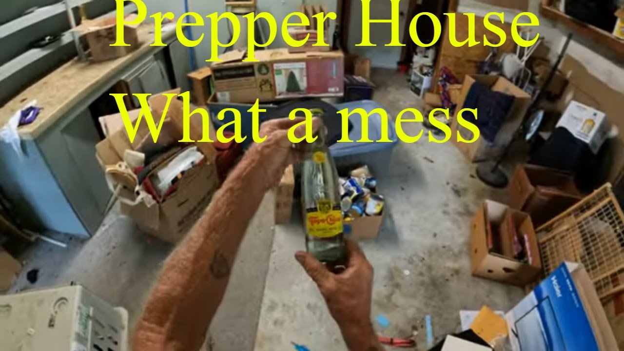 Preppers house clean out. He saved everything.