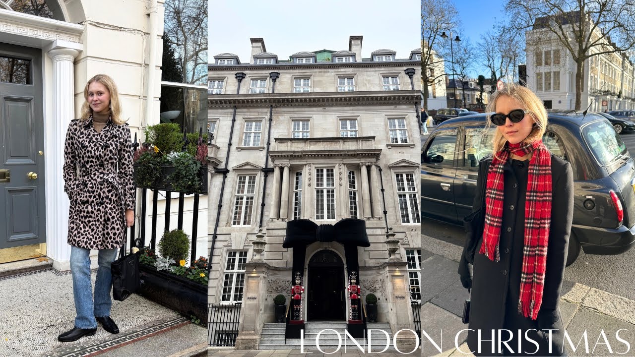 Christmas in London | Mayfair & Marylebone shopping, Soho stroll, Tower of London, & Windsor Castle