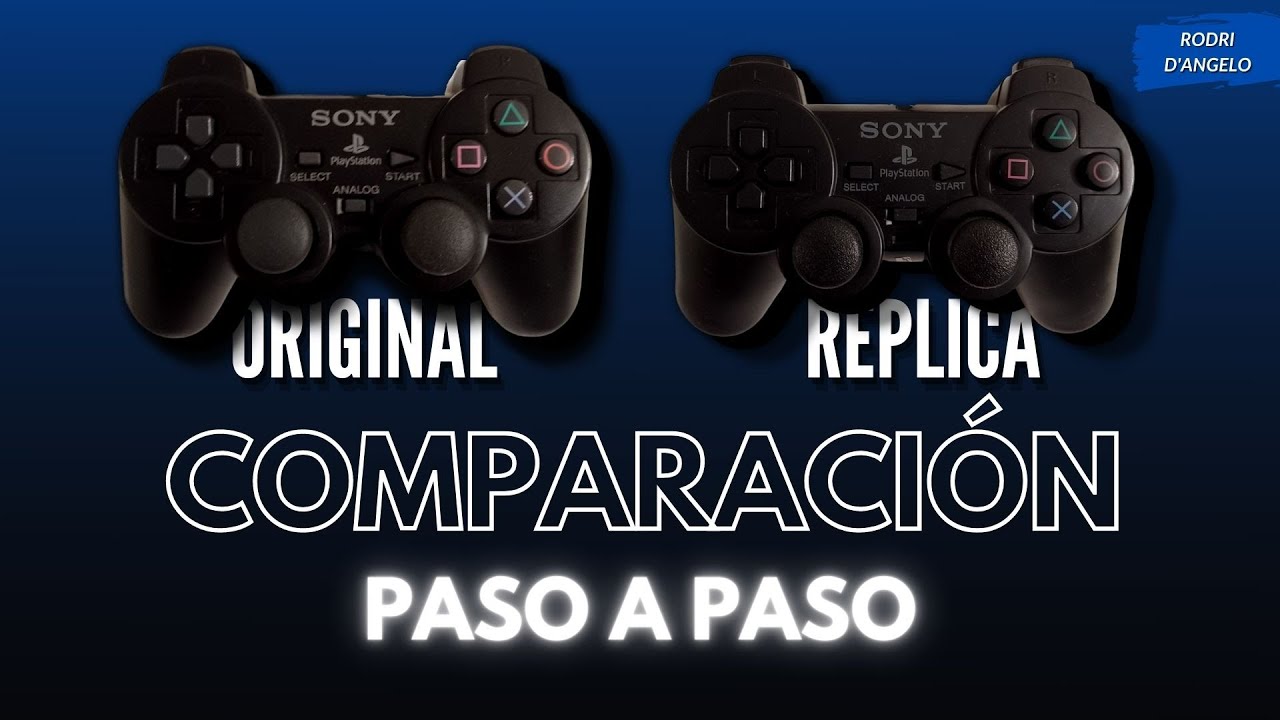 Mando PS2 ORIGINAL VS FAKE | ¿Cómo diferenciarlos?