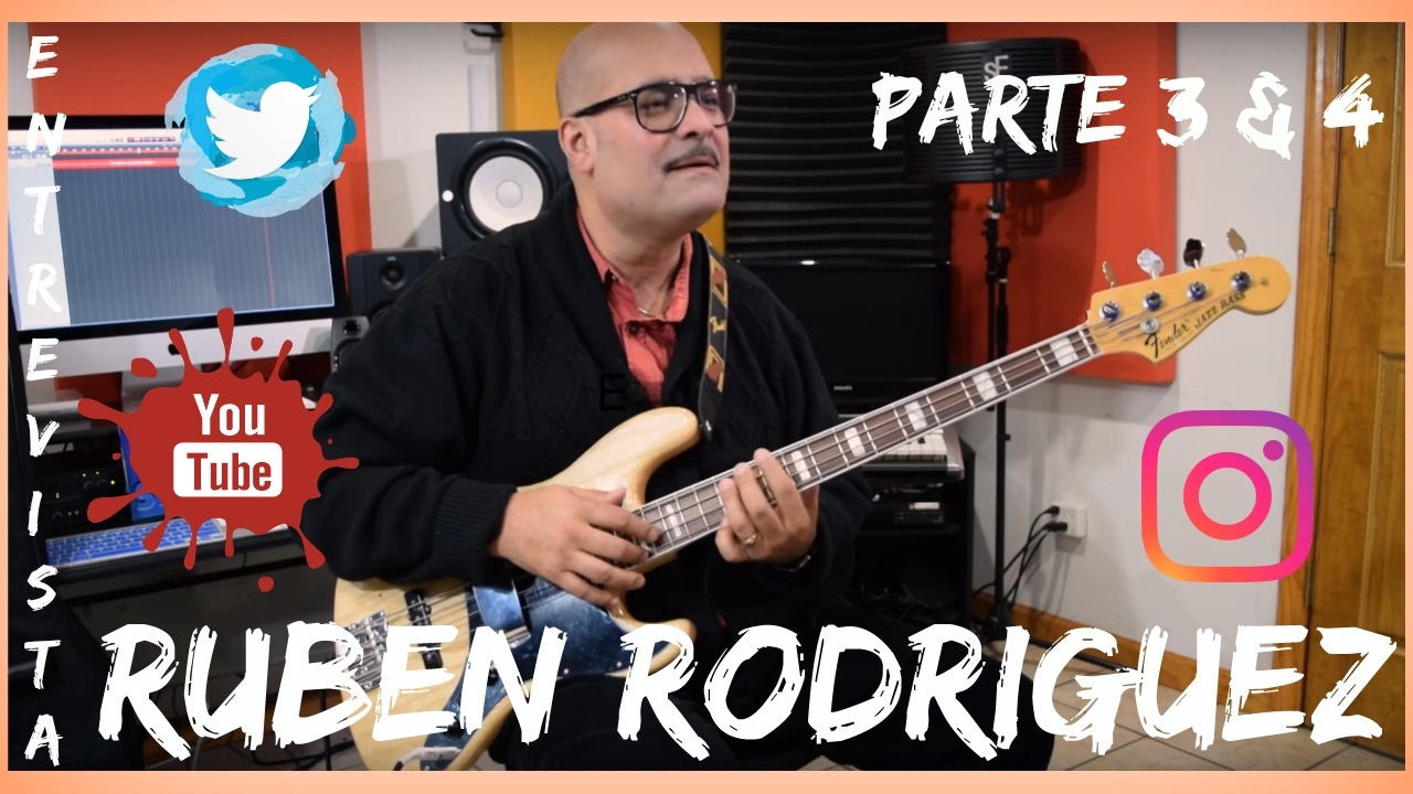Ruben Rodriguez Bajista. Part 3 & 4