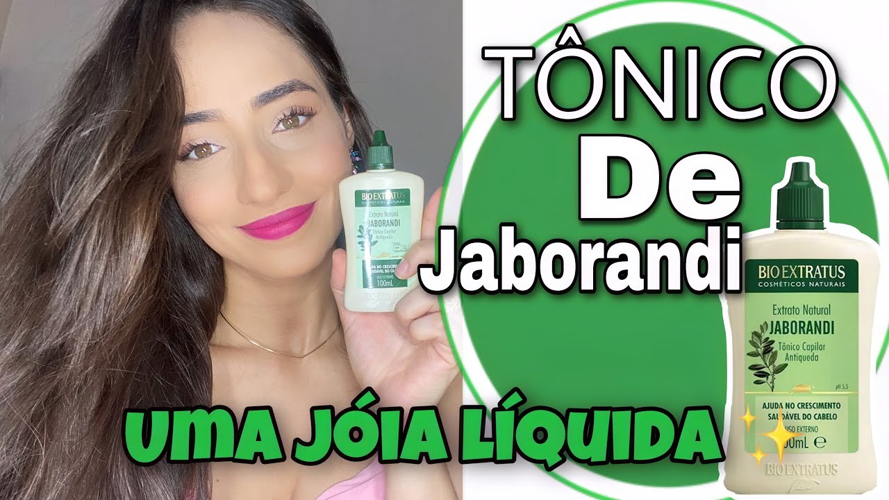 Tônico jaborandi Bio Extratus : seu cabelo nunca viu nada assim antes 😱