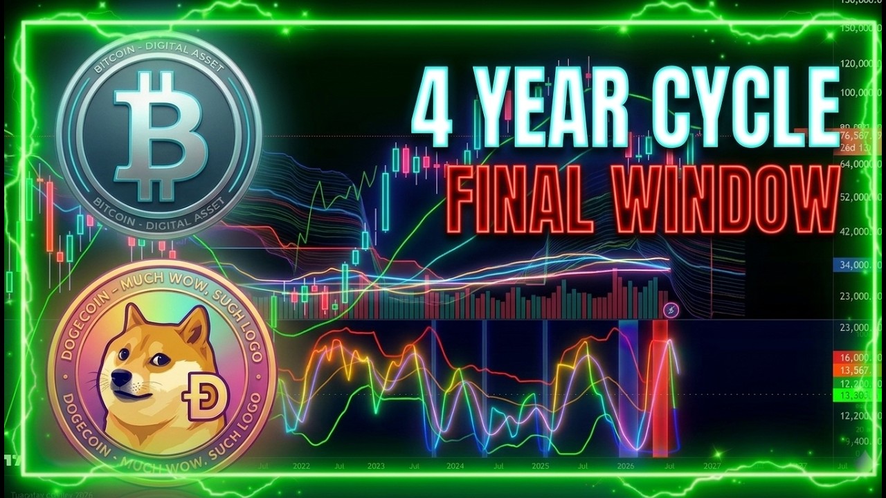 Последнее окно для обвала Bitcoin открыто: дно 4-летнего цикла против слома истории