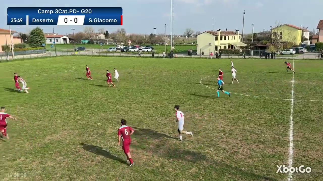 Highlights - 08-03-2026  Camp. terza cat. Padova, giornata 20 - Deserto vs San Giacomo… 6 - 0