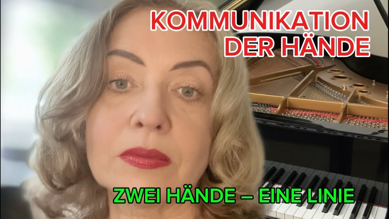 Kommunikation der Hände am Klavier – Eine Linie, ein Körper. Vorstufe zur Unabhängigkeit der Hände