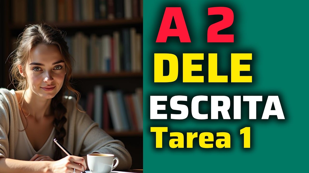 DELEA2 #dele ✍️ 👩🏼‍🎓#pruebaescrita #delea2  #TAREA1🏖️