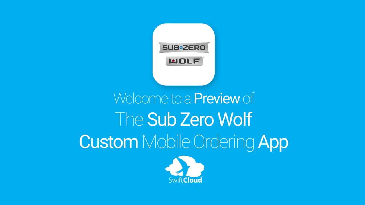Sub Zero Wolf - Mobile App Preview - WOL603W