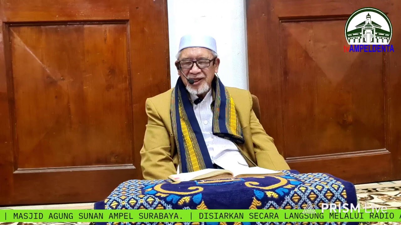 ABUYA ROMO KH. MOCHAMMAD IHYA' ULUMUDDIN. KAJIAN KITAB GHOYAH WA TAQRIB.MASJID AGUNG SUNAN AMPEL SBY