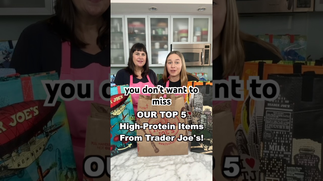 Топ-5 продуктов с высоким содержанием белка из покупок в Trader Joe's