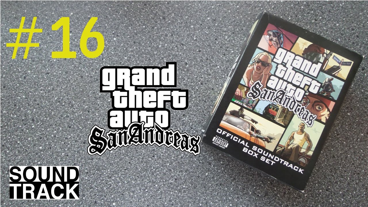 GTA San Andreas Official Soundtrack Box Set Unboxing | OST