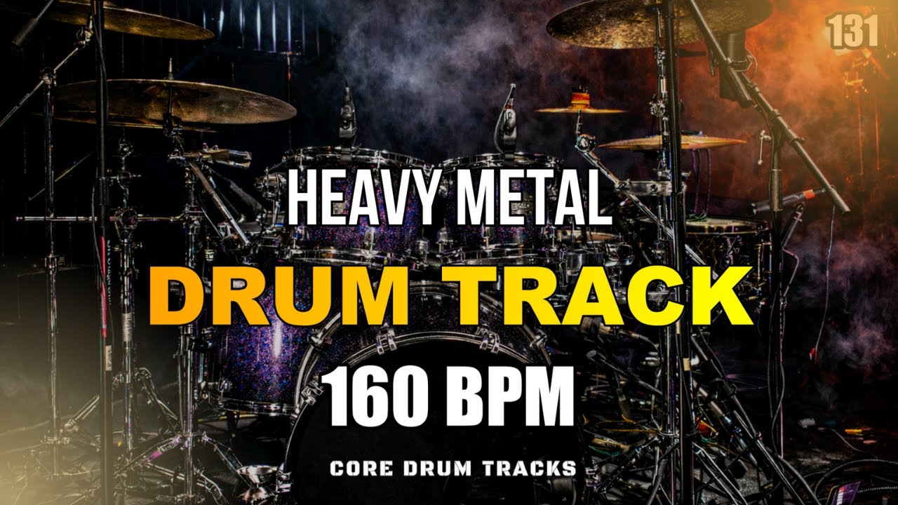 Heavy Metal I Drum Track I 160 BPM I Full Arrangement