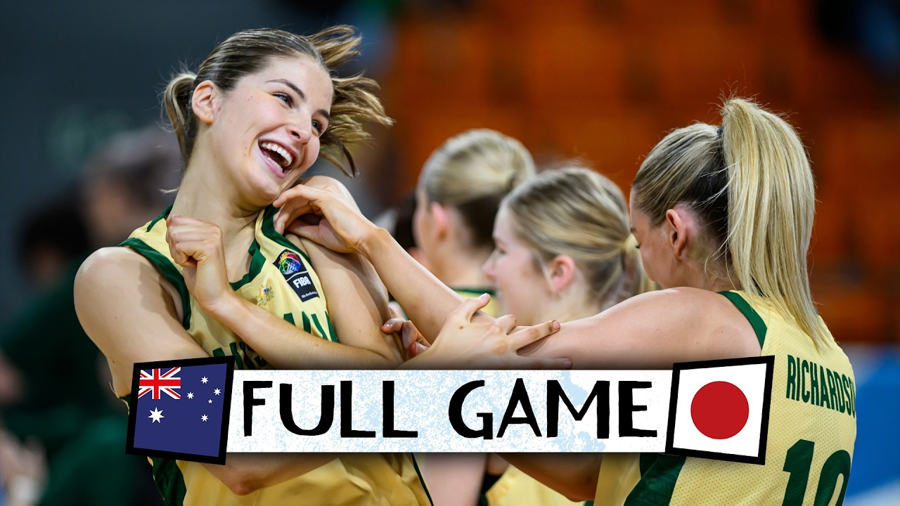 LIVE - Australia v Japan | FIBA U17 Women's Basketball World Cup 2026 | Quarter-Finals
