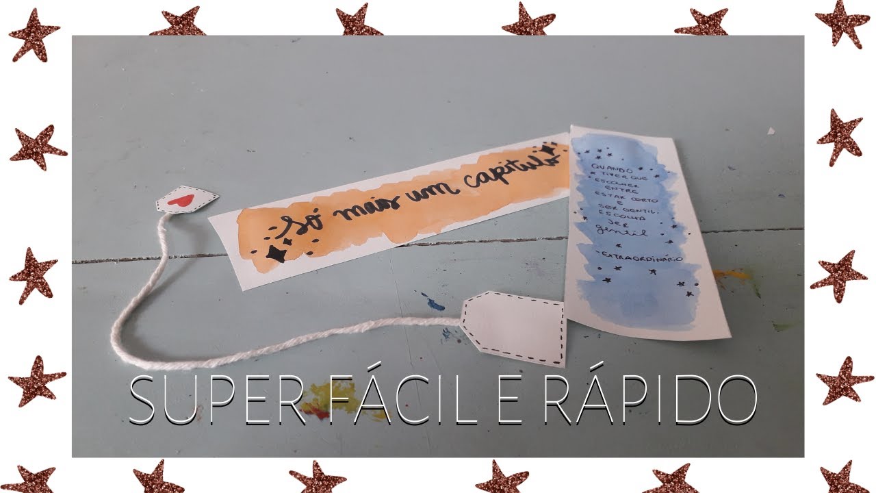 DIY: Marcadores de pagina super fáceis | Perdida Entre Contos