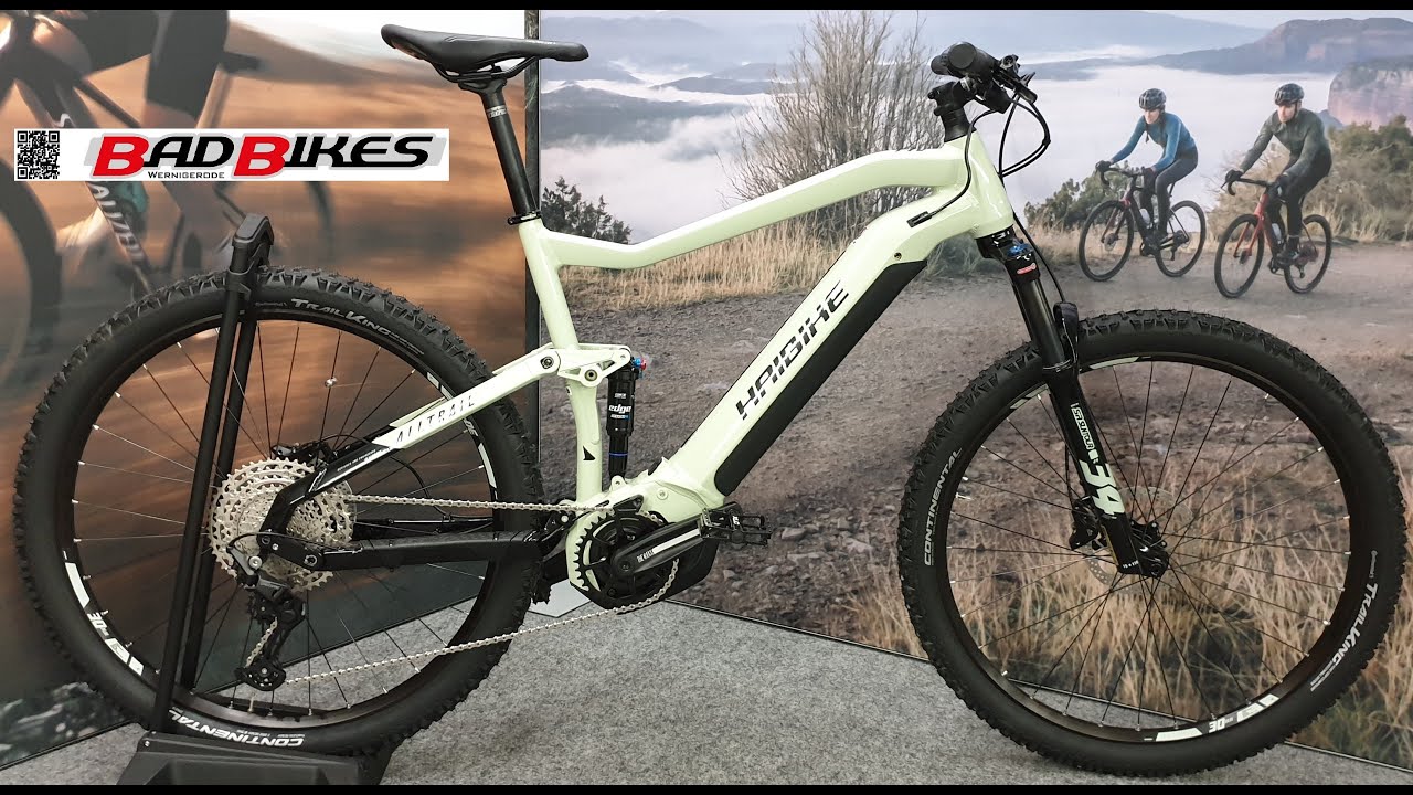 Haibike AllTrail 4 29R Yamaha PW-ST 70NM 630WH Intube Elektro Fullsuspension Mountain Bike EMTB 2022