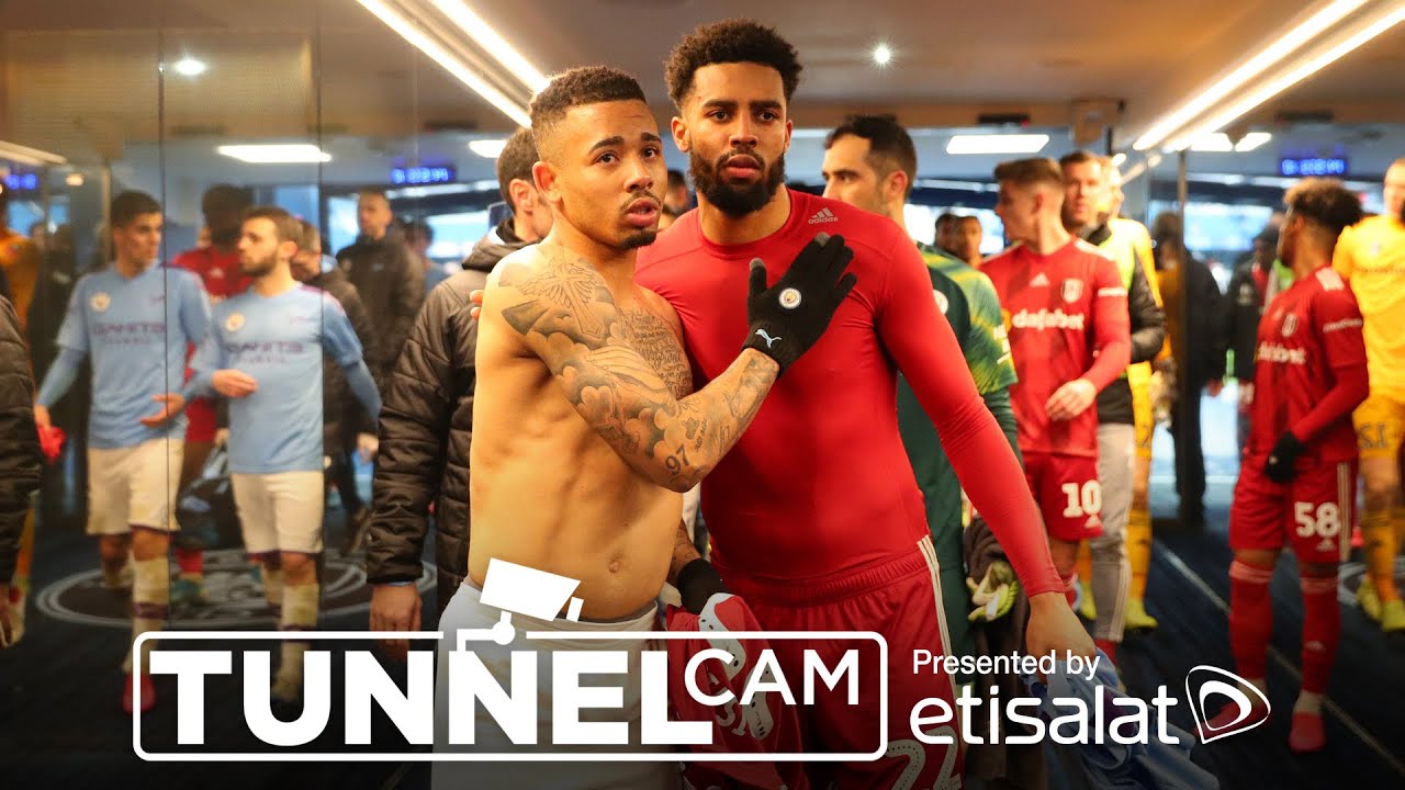 TUNNEL CAM | MAN CITY 4-0 FULHAM FC | EMIRATES FA CUP