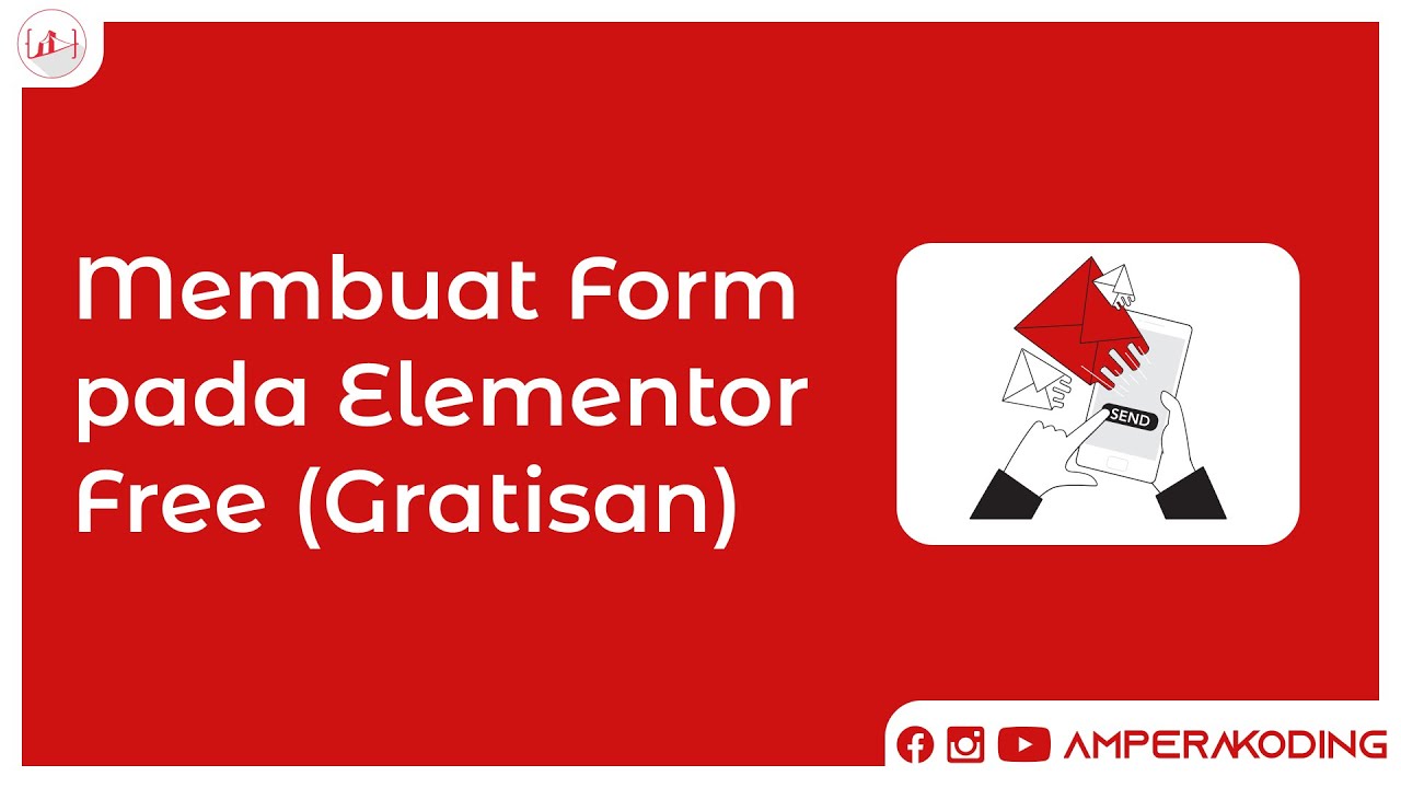 Membuat Form pada Elementor Free