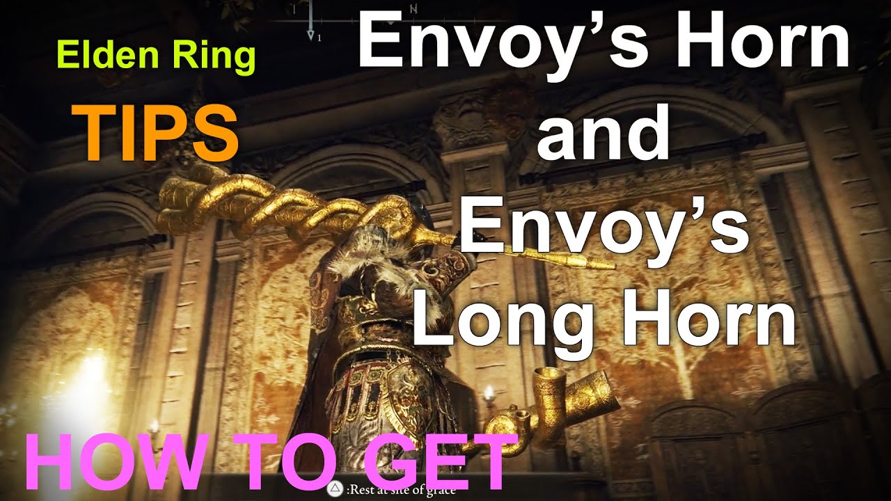 Elden Ring How to Get Envoy's Horn and Envoy's Long Horn