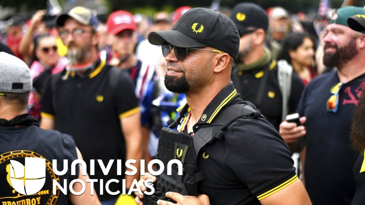 Líder de Proud Boys dice que no va a 