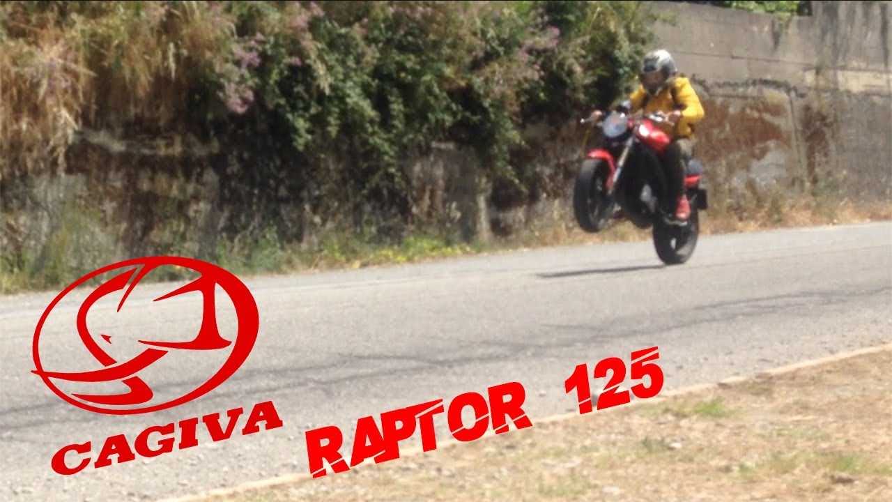 Cagiva Raptor 125  - Soundcheck & 0-100