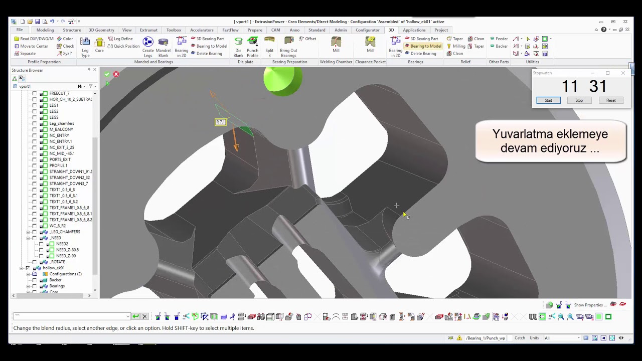 ExtrusionPower: 2 Boyutlu kalıp çiziminden otomatik 3 Boyutlu kalıp modeli oluşturulması