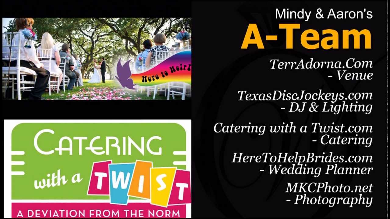 WR (Testimonial) CATERING WITH A TWIST (MA#2) TerrAdorna, Venue (AustinWeddingTEAM.com)