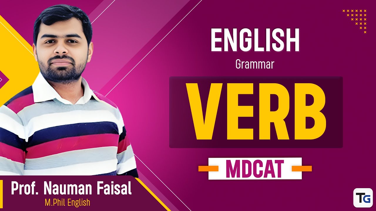 English | Grammar | Verb | MDCAT