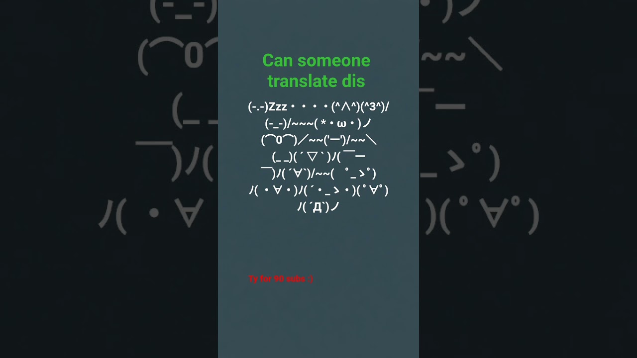 if you translate this sub to your channel