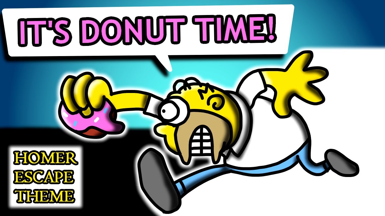 Pizza Tower: IT'S DONUT TIME! (Homer escape theme)