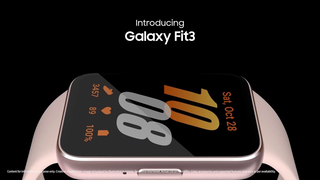 Galaxy Fit3: Fit For Your Life &ndash; Galaxy Fit3 Introduction | Samsung SA