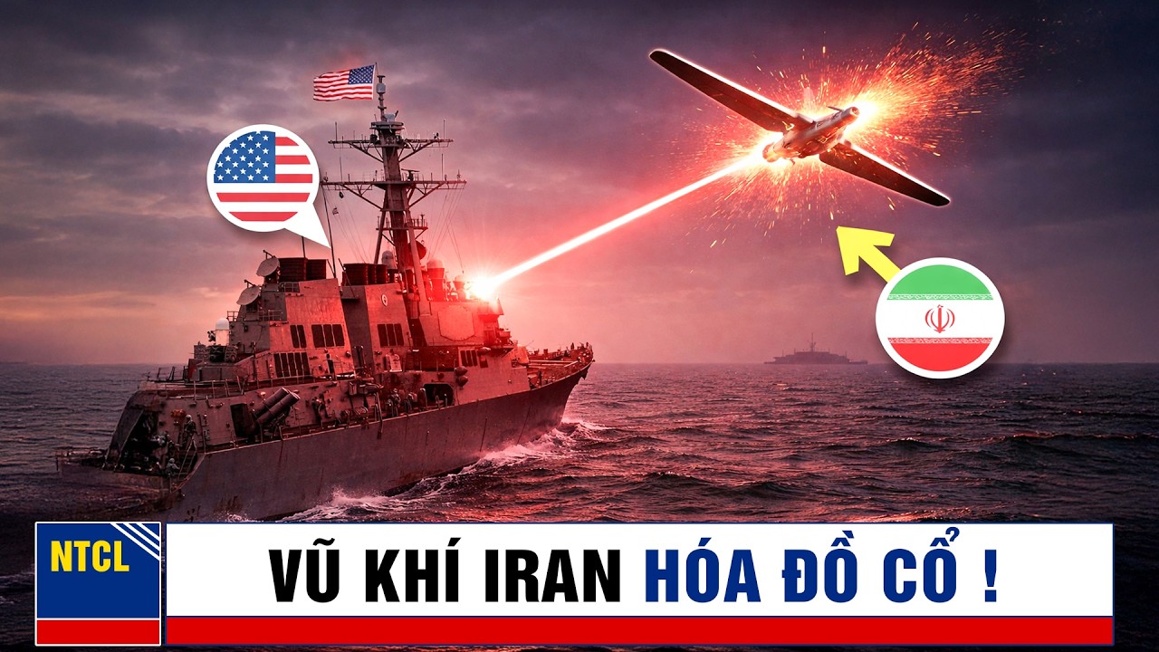 Mỹ Vừa Triển Khai Thứ Vũ Khí Hiện Đại Đến Mức... Toàn Bộ Vũ Khí Iran Hóa Đồ Cổ