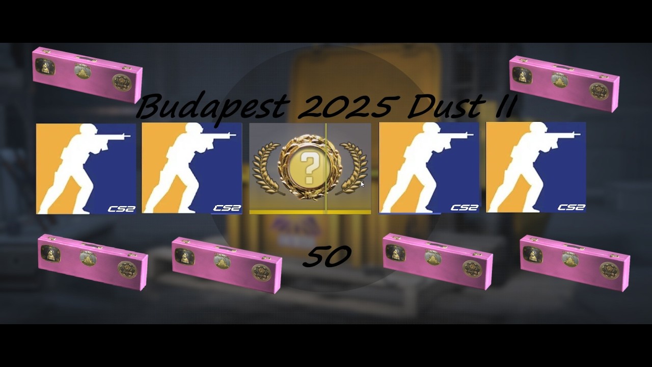 50 Budapest 2025 Dust2 Souvenir | Video 3 | #cs2svenska  #cs2case
