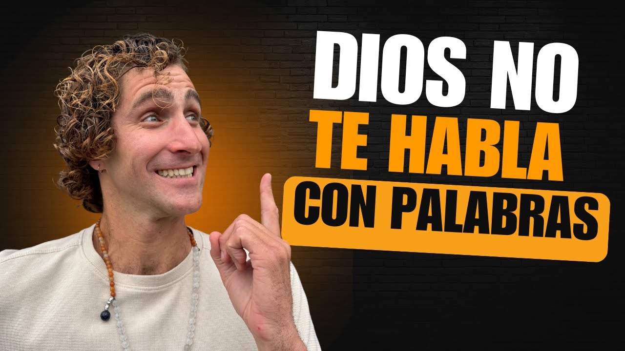 Dios no te habla con palabras. Te habla con dirección.