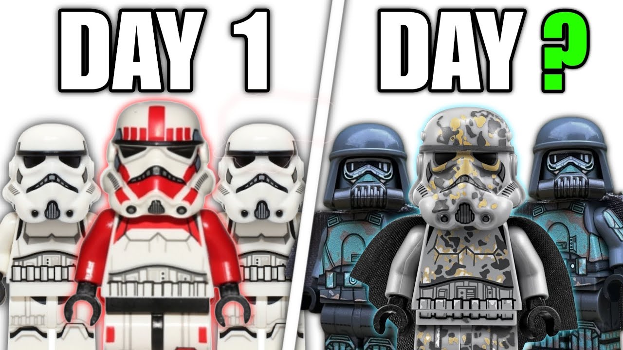 I Built a LEGO Imperial Army In 7 Days!
