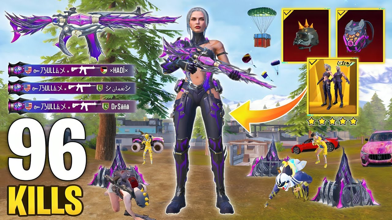 96KILLS!😍 NEW BEST LIVIK RUSH GAMEPLAY with SHINOBI SPIRIT SET🔥 SAMSUNG,A7,A8,J3,J4,J5,J6,J7,A3,A4