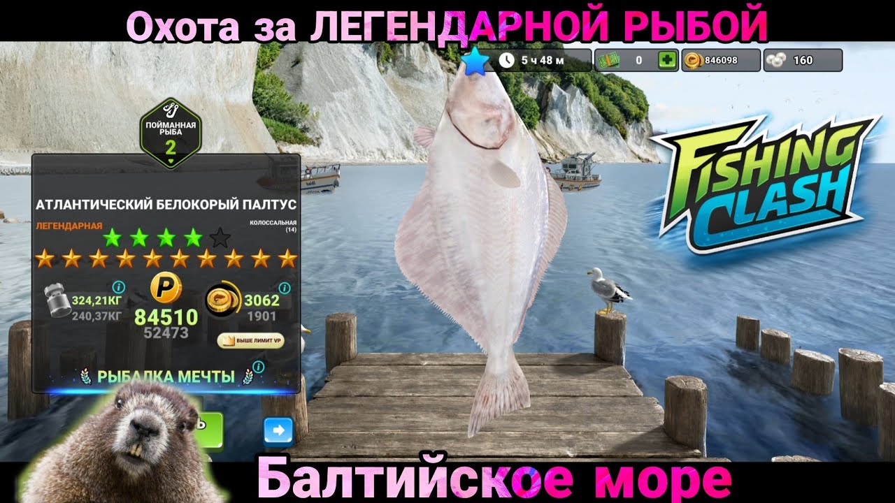 В поисках РЕКОРДА / Охота за ЛЕГЕНДОЙ - Балтийское море / Fishing Clash: Спортивная игра