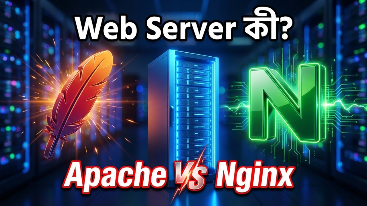 Web Server কী? Apache vs Nginx Comparison | কোনটা সেরা?