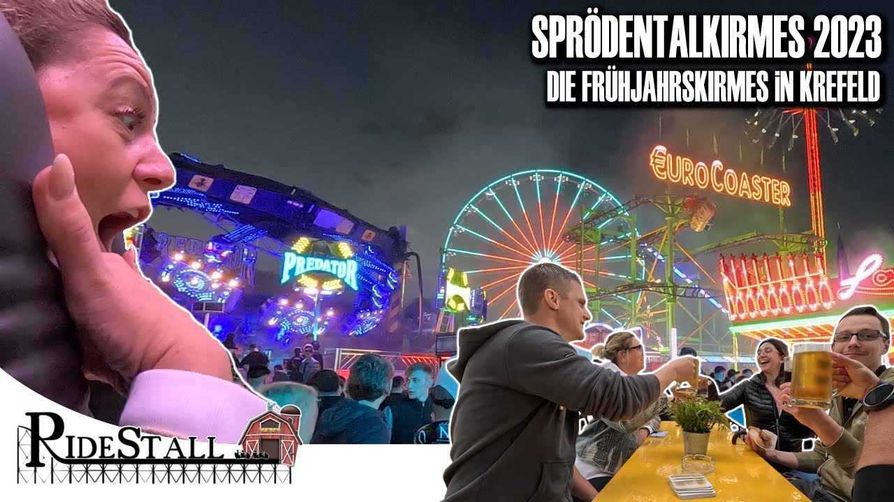Sprödentalkirmes 2023 - die Frühlingsedition in Krefeld | VLog