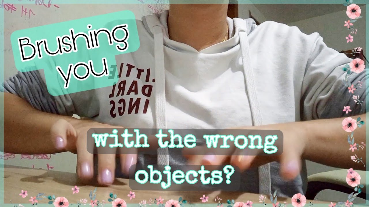ASMR |Lo-fi  Brushing you?? Personal attention - tapping - close whispering