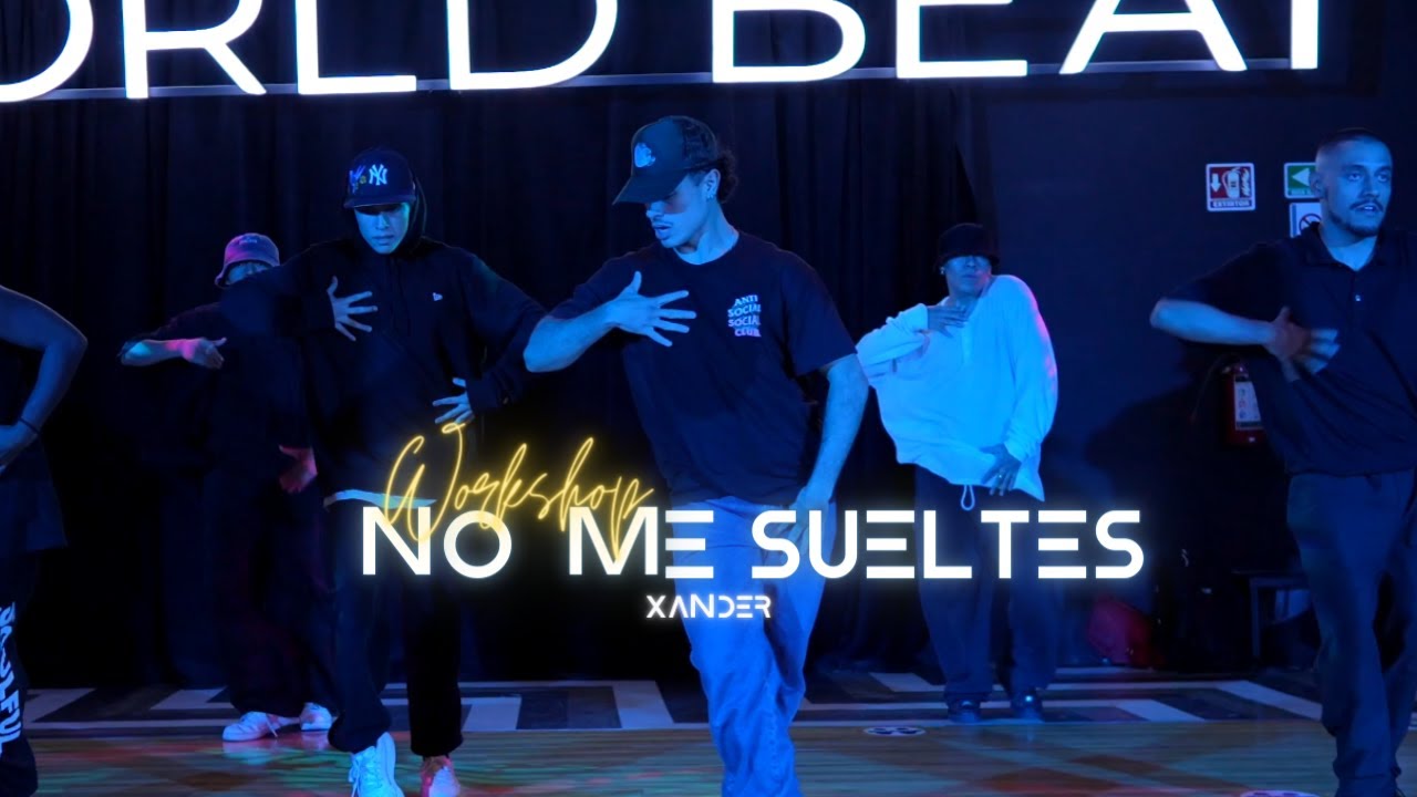 No Me Sueltes - Rauw Alejandro | Coreografía Xander | #masterclass