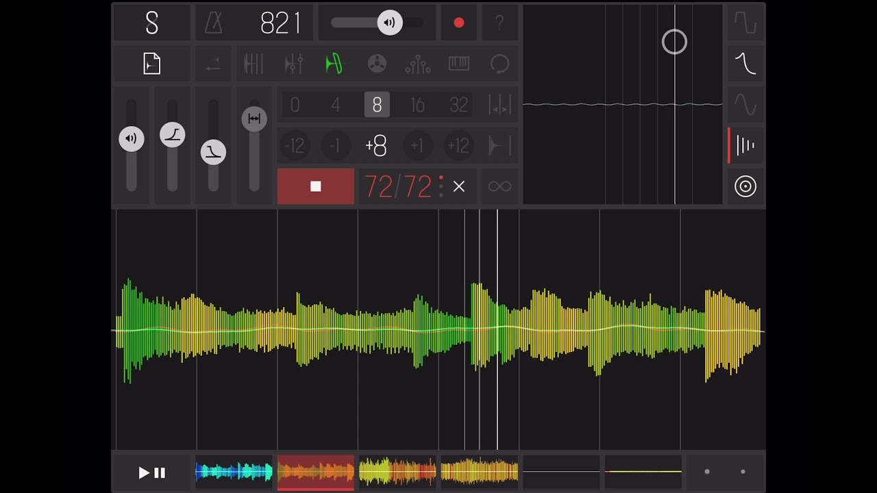 Samplr - iPadOS Music App | Sampling rain sound + Relaxing music making