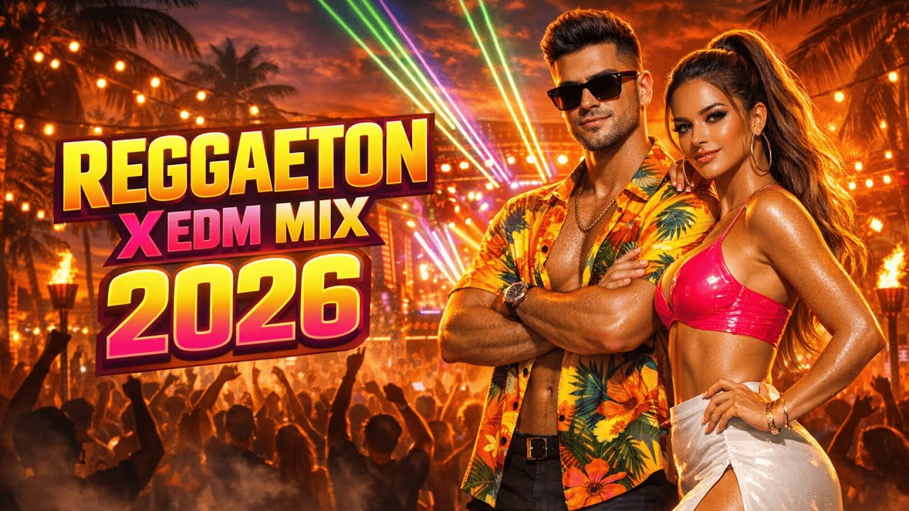 Reggaeton Party & Latin EDM Mix 2026 - Bad Bunny, J Balvin, Feid & Ozuna 💃 Fiesta Electrónica .9