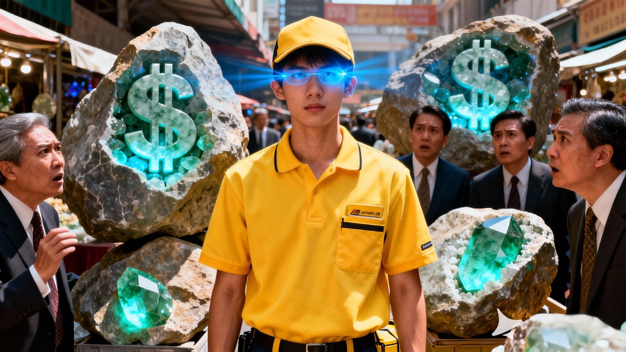 Delivery Guy Gets X-Ray Vision, Now He Scores Big In Antique Markets!#cdrama #drama