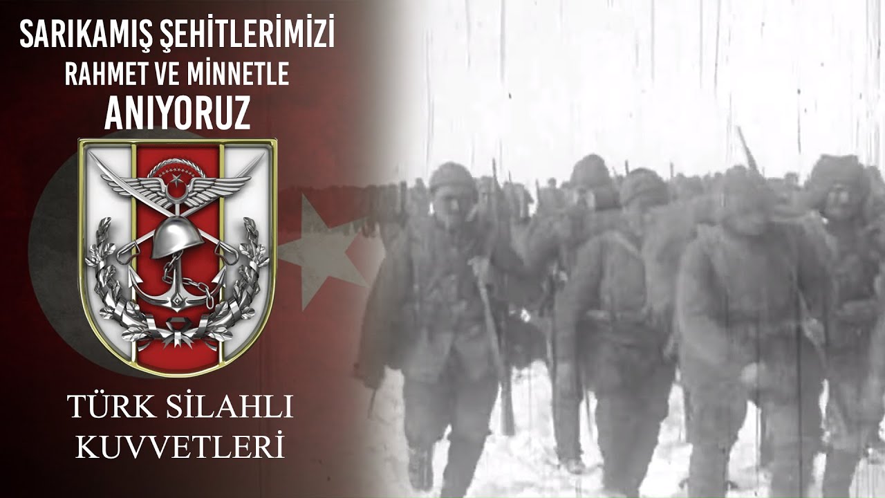 Sarıkamış şehitlerimizi rahmet ve minnetle anıyor, hatıraları önünde saygıyla eğiliyoruz.