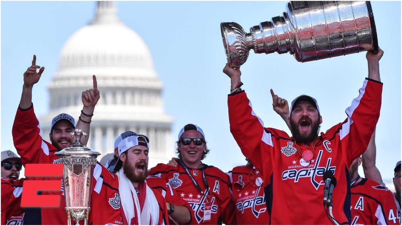 [FULL] Alex Ovechkin and Washington Capitals celebrate 2018 Stanley Cup championship | ESPN