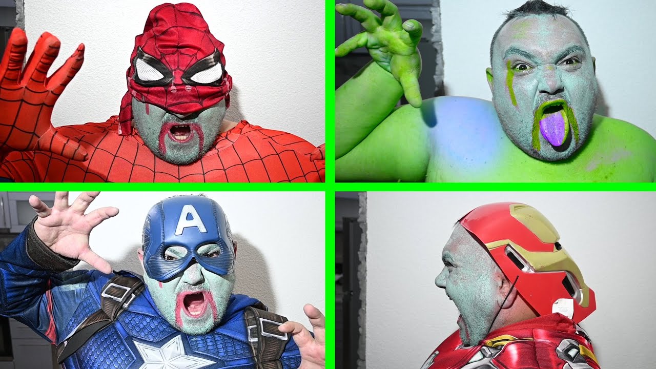 Superheroes Become Zombies