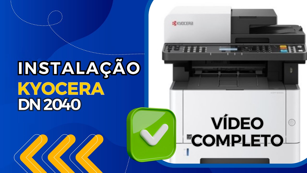 Como instalar impressora (kyocera)
