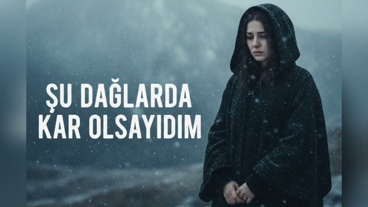 Şu Dağlarda kar olsaydım yapay zeka cover 