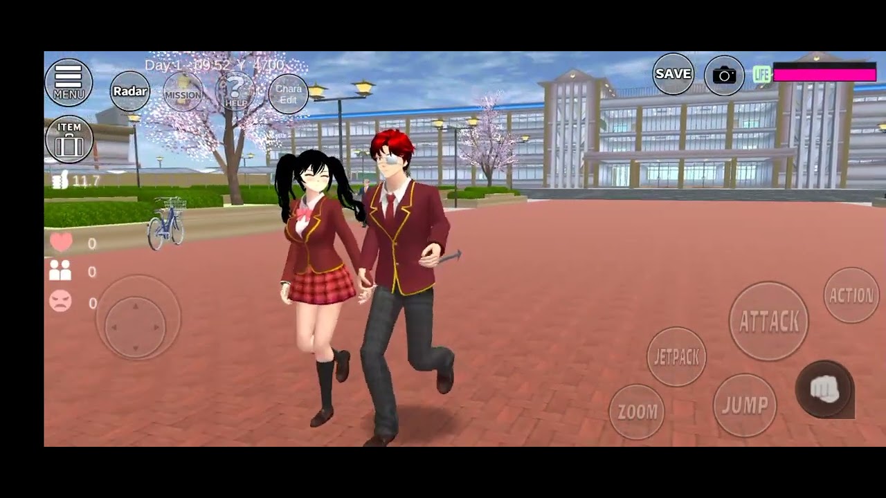 Daily In my Life Main di Sakura School Simulator part 3