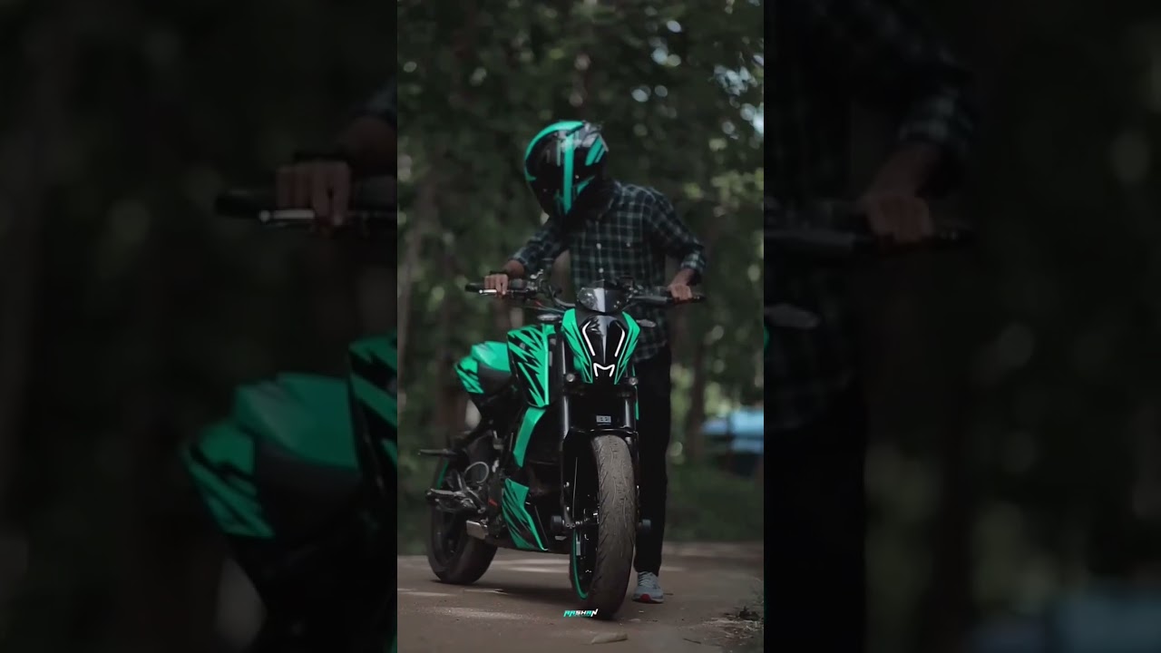 Ktm Duke 200 Modified 💚💚 #ktm  #duke200